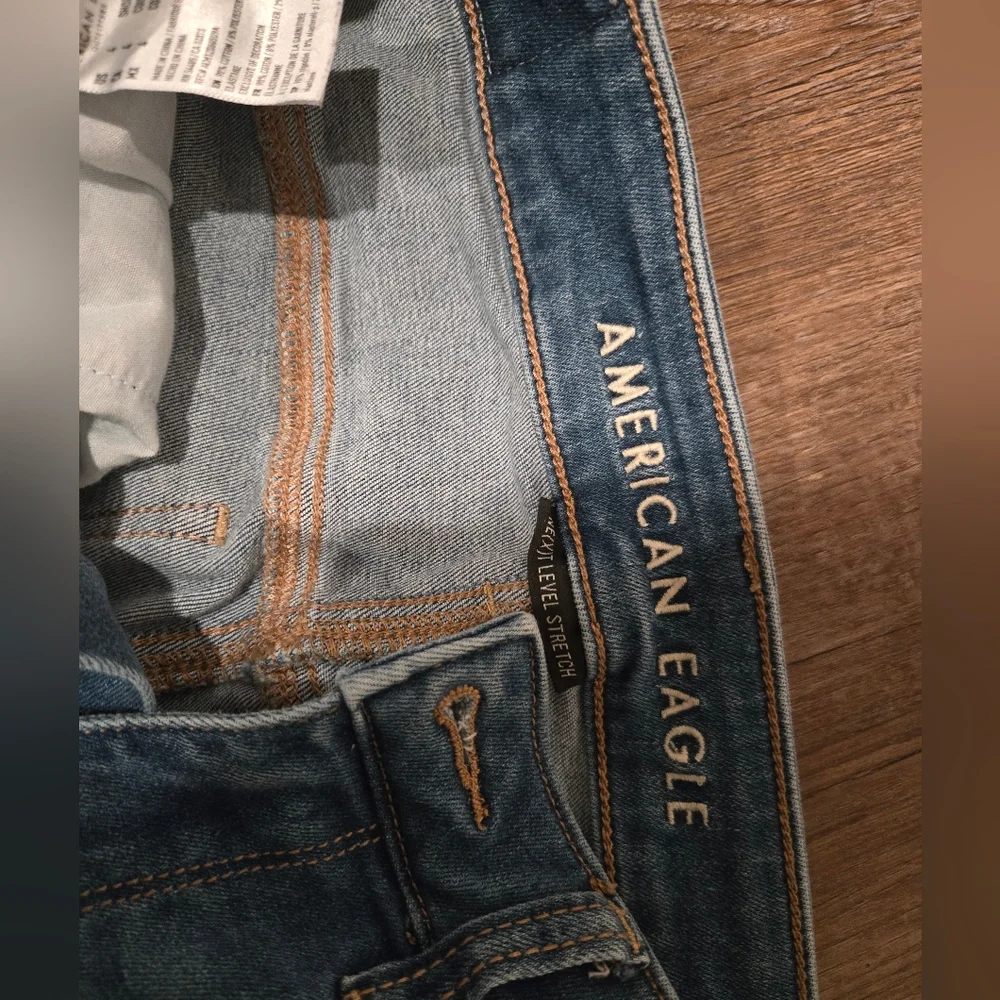 American Eagle Outfitters Blue Skinny Jeans - Picture 2 of 4